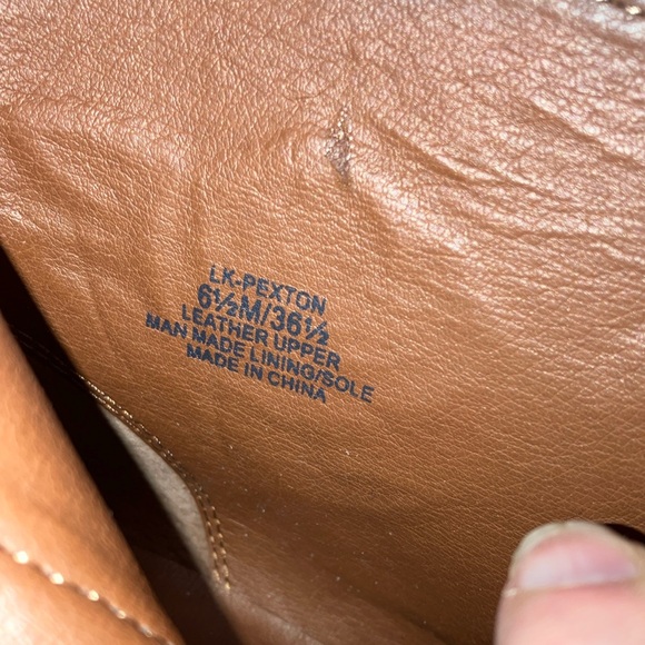 Lucky Brand Tan Ankle Booties with Western Flair - Picture 8 of 8